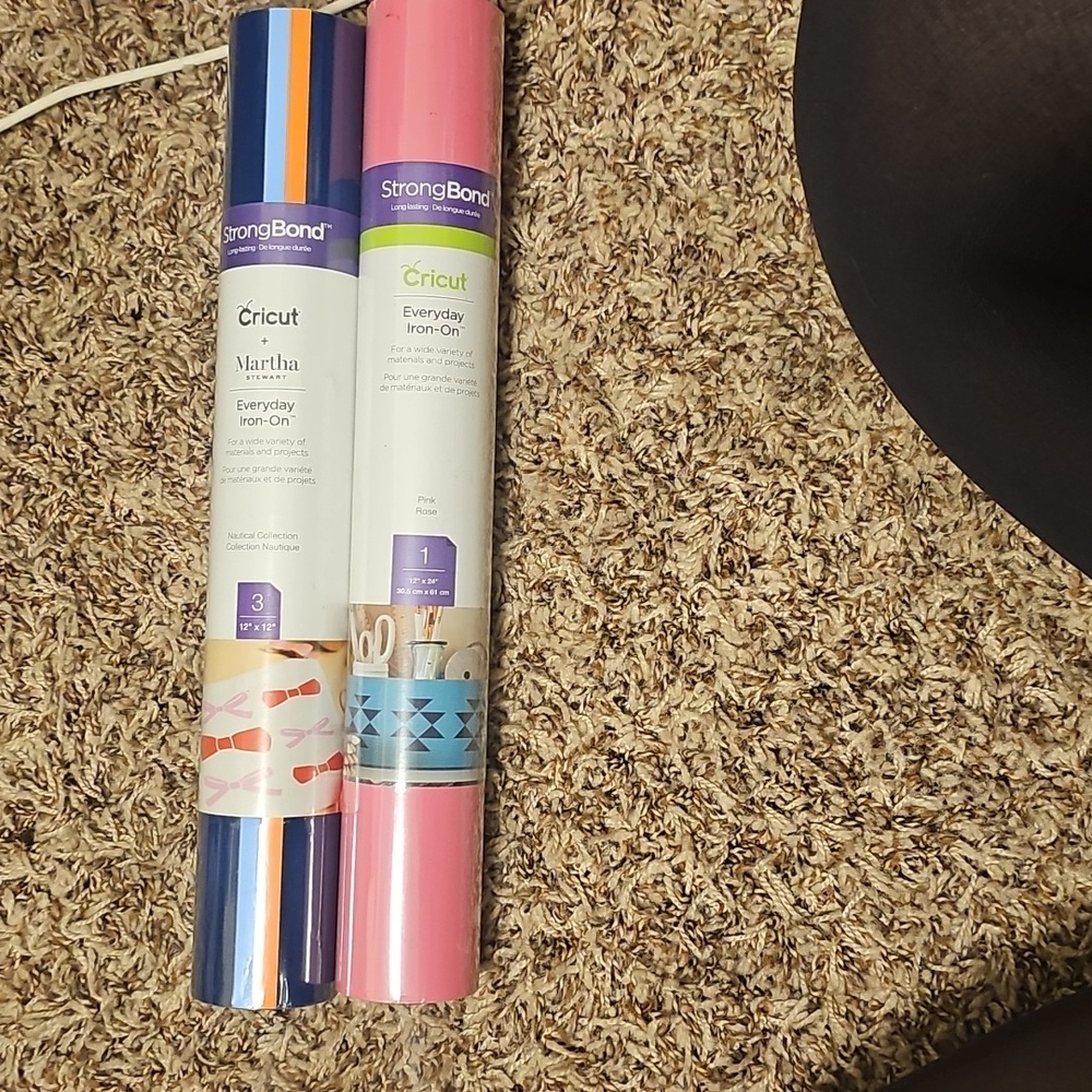 Cricut Smart Vinyl Set in Blue, Pink, and Orange